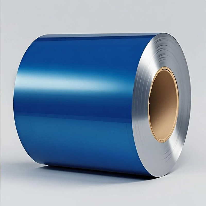 蓝色辊涂铝卷