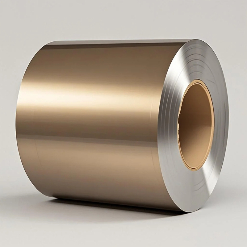香槟金色辊涂铝卷