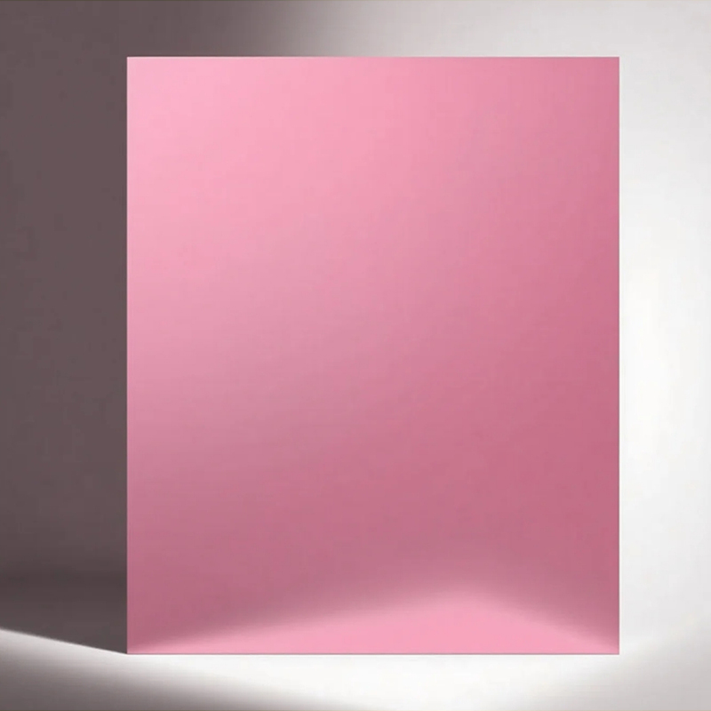 淡粉色铝镁锰板